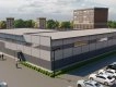 3D визуализация Производственное здание с АБК