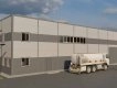 3D визуализация Производственное здание с АБК